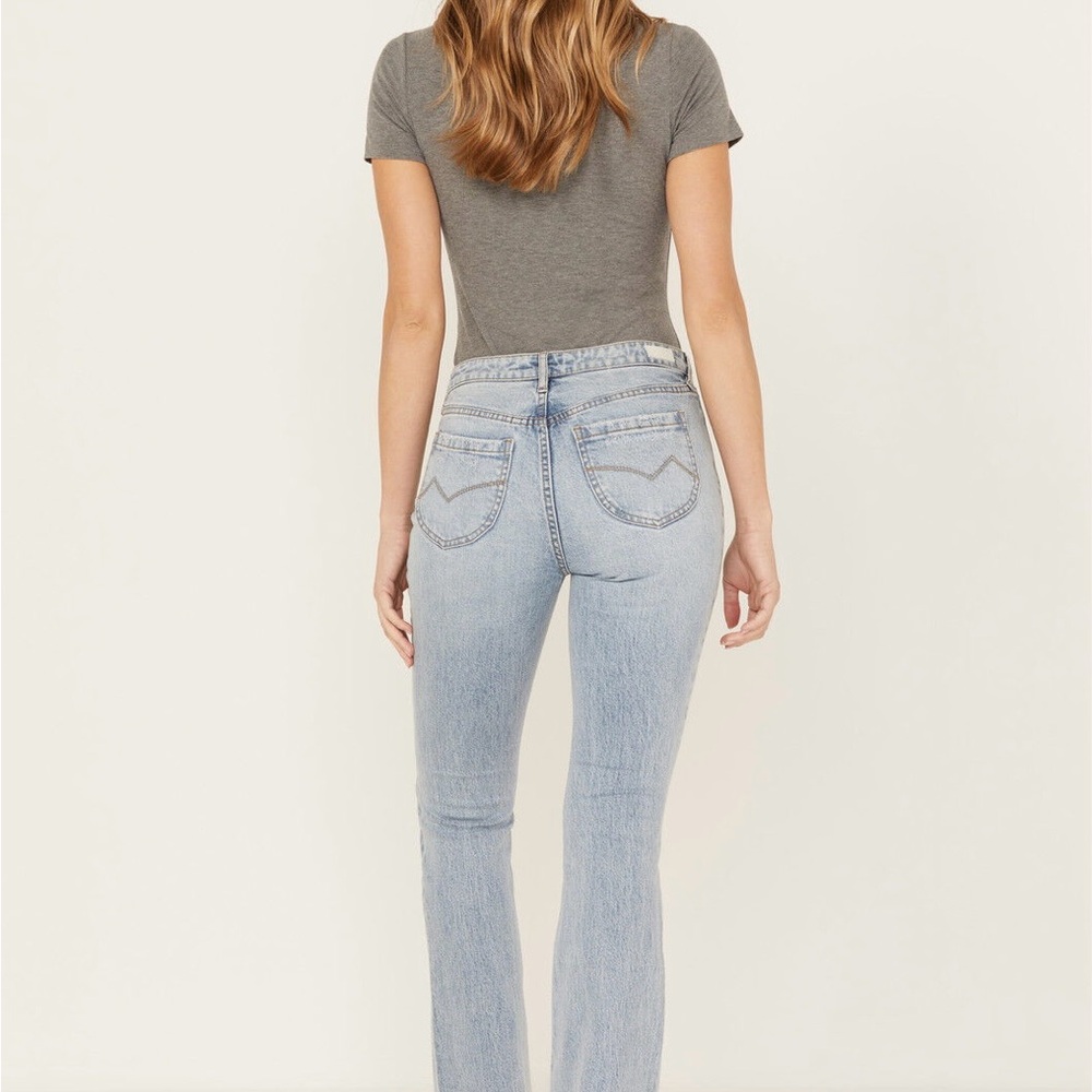 Cleo + Wolf bootcut Light Blue Women's Jeans